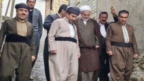 تقدیر نماینده ولی فقیه در کردستان از علمای اهل سنت روستای انجمنه
